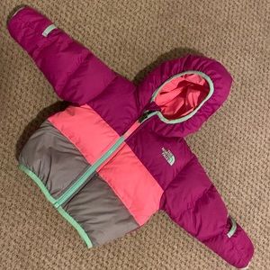 North Face Down Jacket- Reversable